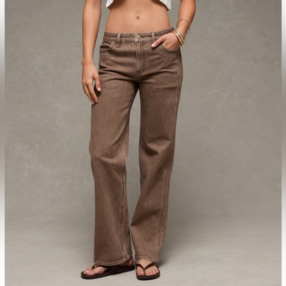 American Eagle Stretch High Waisted Stovepipe Jean